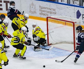 Подмосковный женский хоккейный клуб «Торнадо» одержал пятую победу подряд